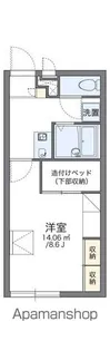 レオパレス【1階】の間取り