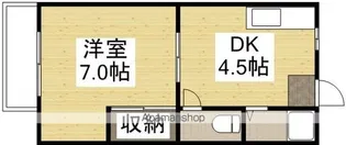 コスモハイツ津島【202号室】の間取り