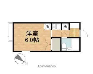 ドミール・アユ【201号室】の間取り
