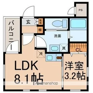 NEIGE【3階】の間取り