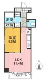 ウィステリアート【4階】の間取り