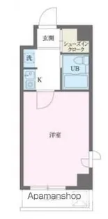 SーFORT錦糸町【411号室】の間取り
