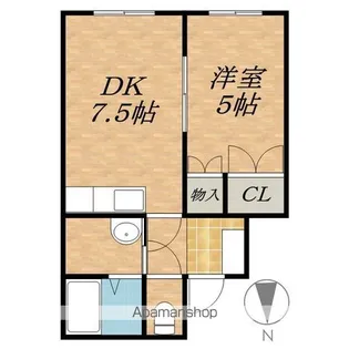 センチュリーコート【2階】の間取り