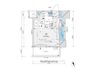 メインステージ目黒Ⅲ【402号室号室】の間取り