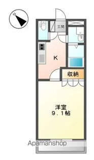 グランディール【2階】の間取り