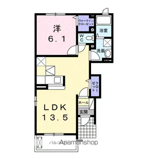 北極星【1階】の間取り