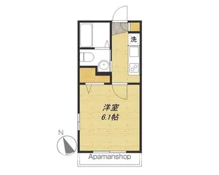 ベルメゾン【101号室】の間取り