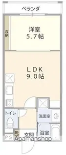 MMセブンコート【203号室】の間取り