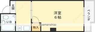 第2幸和マンション【3階】の間取り