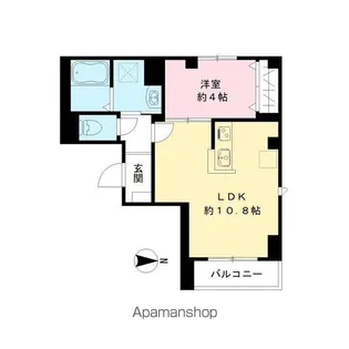 結城野ベース【401号室号室】の間取り