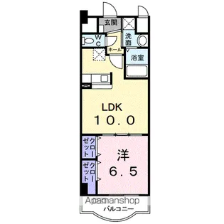 メゾン・ド・エクセレンスⅡ【4階】の間取り