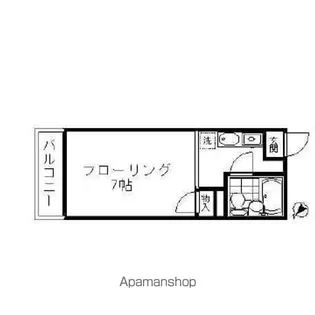 アムス富士見台【2階】の間取り