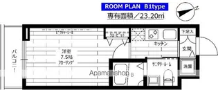 ステージファースト戸越銀座【2階】の間取り