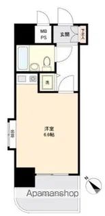 ライオンズステーションプラザ南林間【6階】の間取り