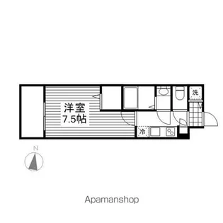 エスリード新栄マルス【401号室】の間取り
