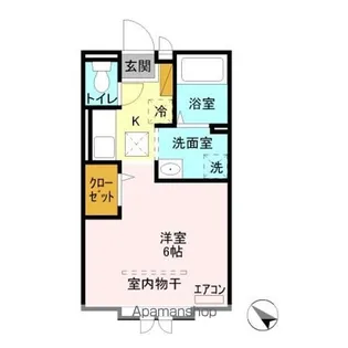 セジュール田中【1階】の間取り