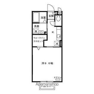 ラフォーレ山崎 A【1階】の間取り