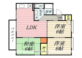 エントピア新保 B棟【2階】の間取り