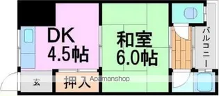 ドエルエムワン【202号室】の間取り