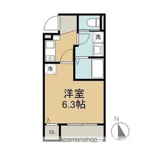 メルキュールハウスⅠ【3階】の間取り