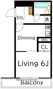 ダイアパレス三鷹【509号室】の間取り