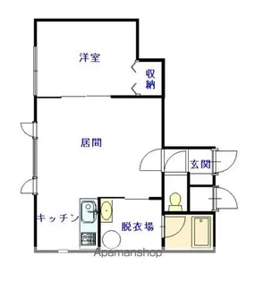 シャロム【1階】の間取り