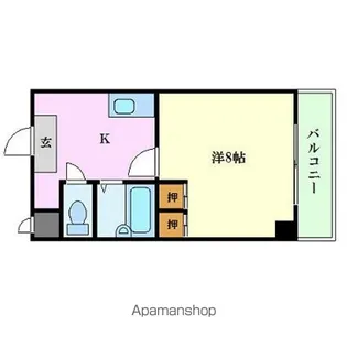ISM泉【4階】の間取り