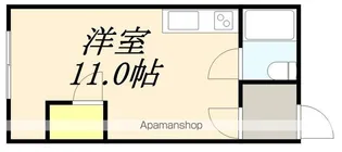 第2シャトウはまなす【502号室】の間取り