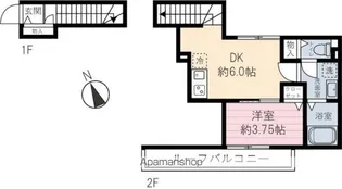 シェ ヌ【2階】の間取り