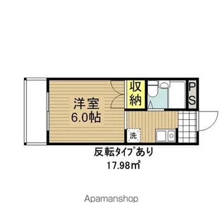 シムラアーバンハイツ【312号室】の間取り