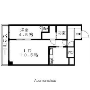 アムール麻生【2階】の間取り
