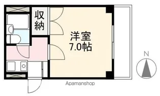 アベイユ福岡町パートⅡ【101号室】の間取り
