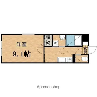 オーエヌベース【2階】の間取り