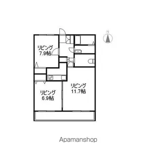 ラトナ東口ビル【5階】の間取り