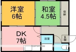大塚ビル【201号室】の間取り