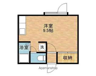ベルノール文京台【210号室】の間取り