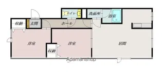 タイトリバー202【2階】の間取り