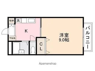 コーポ上田【2階】の間取り