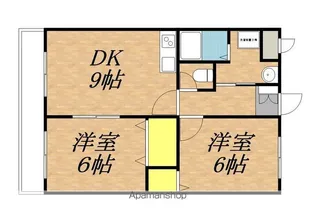 サンライズ21【2階】の間取り