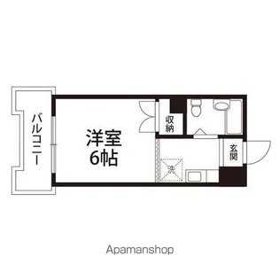 Mヒルズ本町【503号室】の間取り