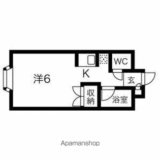 ARSリラハイツ【308号室】の間取り