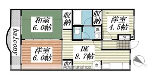 グレープ・パル【2階】の間取り