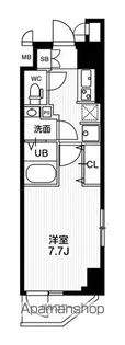NーSTAGE亀戸Ⅱ【6階】の間取り