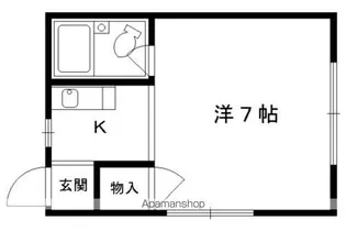 ハイツジュン【301号室】の間取り