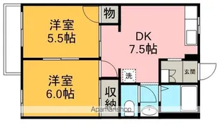 サクラメントヒル【1階】の間取り