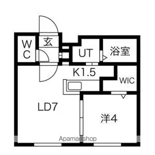 R&M発寒南【2階】の間取り