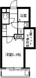 れいめい上荒田【4階】の間取り