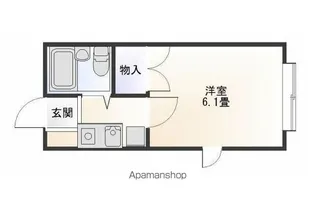 アリス太田第8 2号【103号室】の間取り