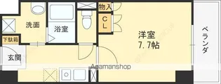 シャンピアコート茨木【5階】の間取り