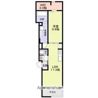 FOREST MAISON NERIMA HEIWADAI【1階】の間取り